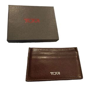 Tumi Money Clip Card Holder